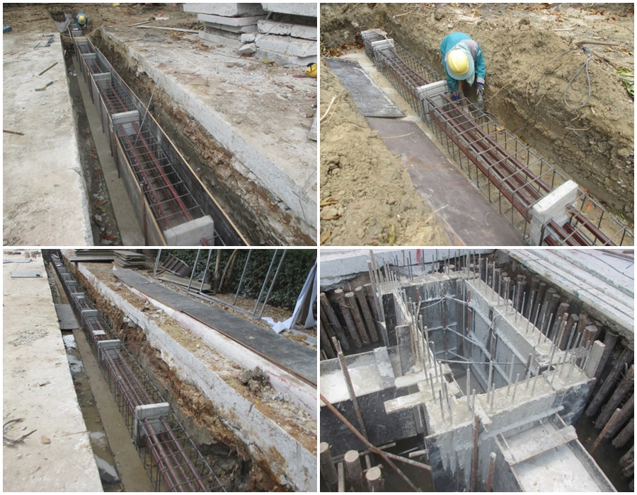 ภาพถ่ายงานก่อสร้าง Duct Bank
